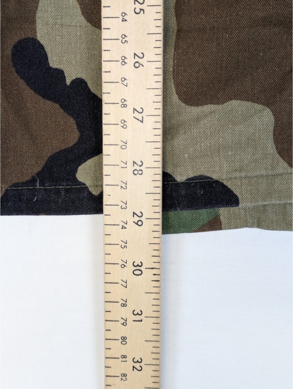 Vintage US Military Woodland Camo BDU Combat Coat Jacket Medium Regular Surplus - Picture 11 of 11